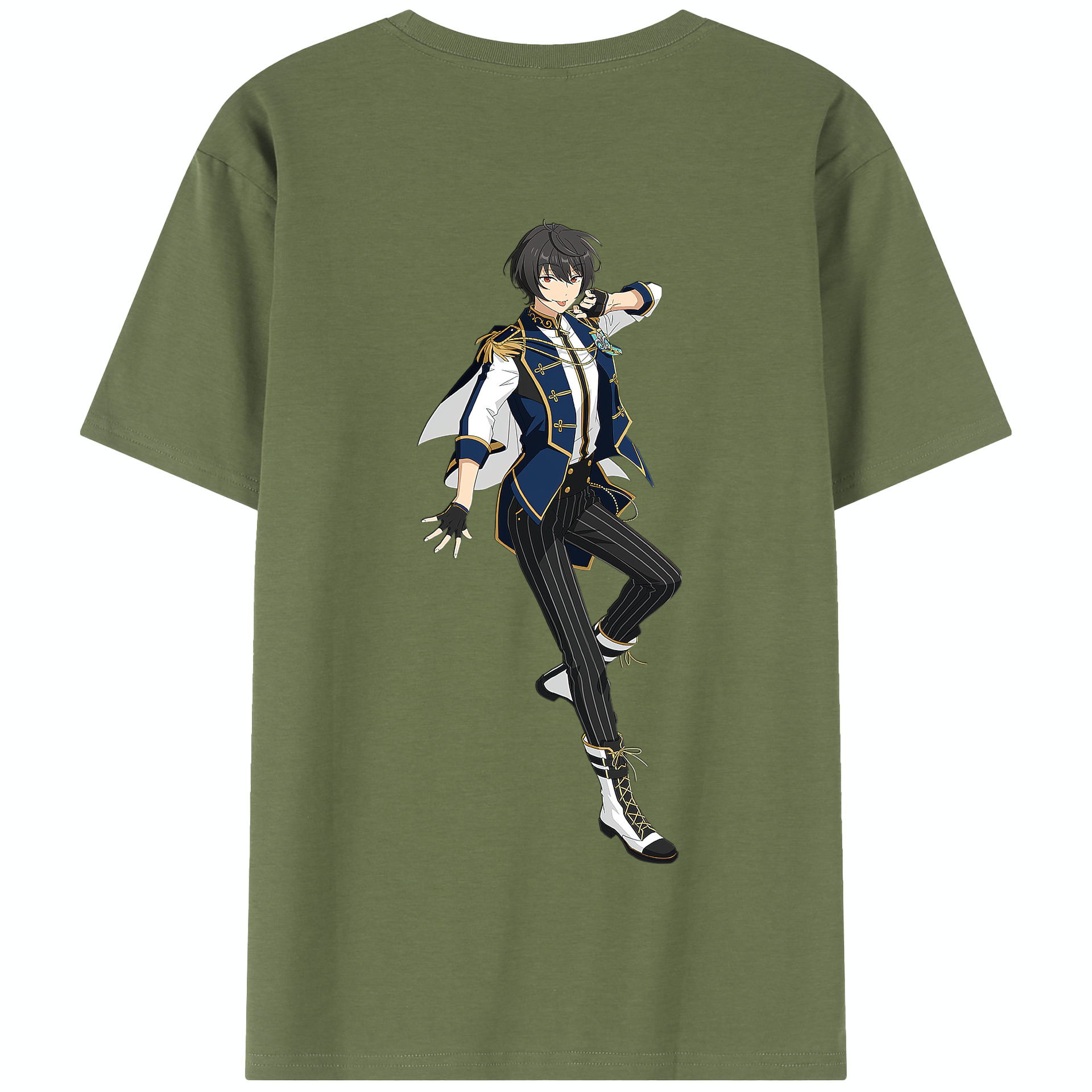 （画像用） あんさんぶるスターズ! Ensemble Stars 綿100％半袖Tシャツ（背面プリント）